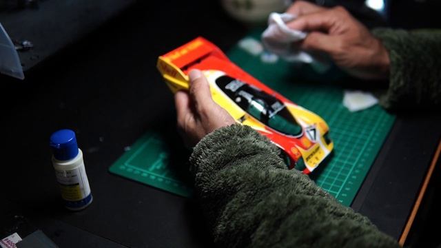 PORSCHE 962C / TAMIYA 1/20 Prototype / Scale Model / Le Mans смотреть онлайн