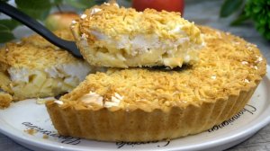 Пирог  «Райское облако" название говорит само за себя! Можно менять начинки и каждый раз новый вкус.