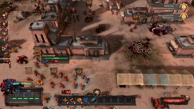 Warhammer 40000 Battle sector.Прохождение за Адептус Астартес ❎10 смотреть онлайн