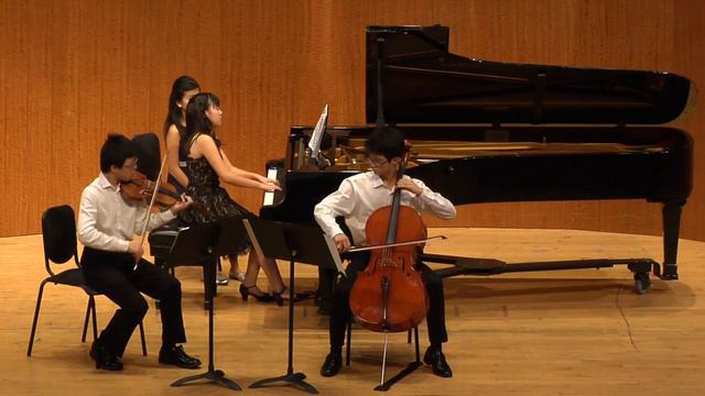 Mendelssohn Piano Trio No. 1 in Dm, Op. 49 - Chan, Har, and Wang смотреть онлайн