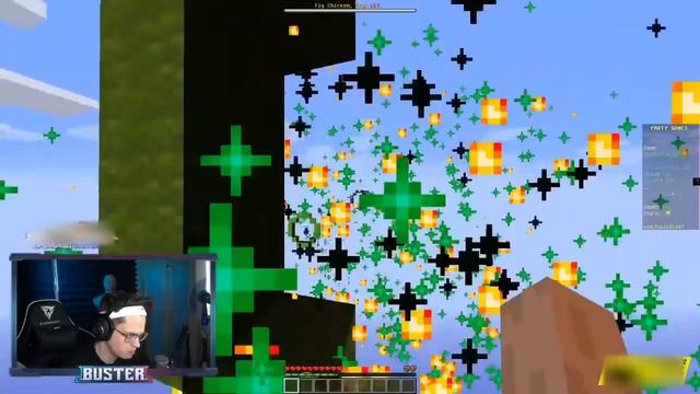 БУСТЕР ИГРАЕТ В МАЙНКРАФТ |У БУСТЕРА ГОРИТ смотреть онлайн