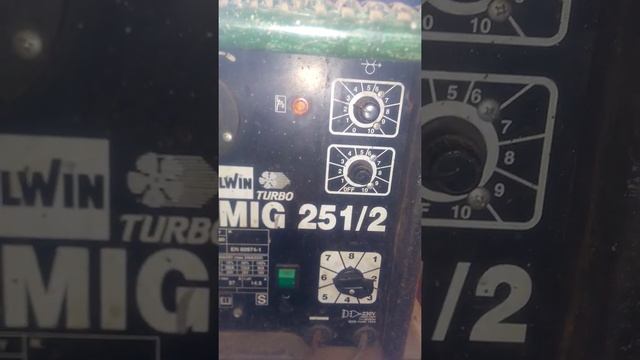 How to set up MIG weld machine Telwin смотреть онлайн