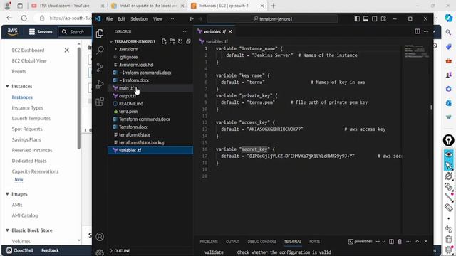 Day-01 Terraform basic & Create a AWS Resources & Jenkins remote-exec install | RESUME PROJECT смотреть онлайн