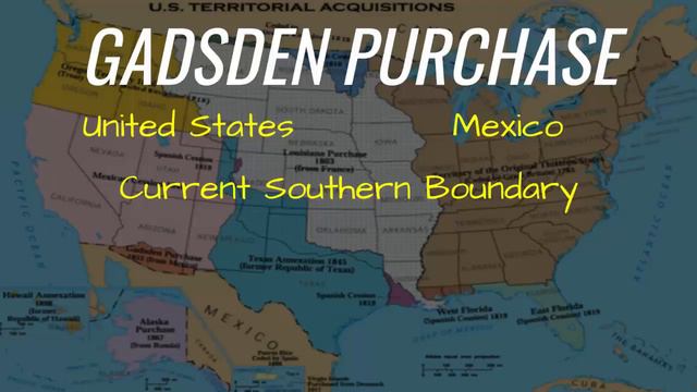 Expansion  Expansion By Purchase And Treaty  Slide 11 Gadsden Purchase