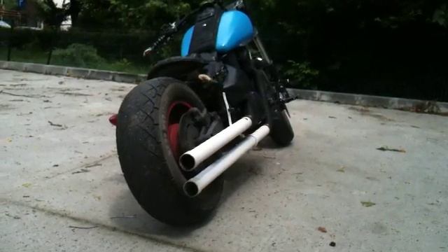 Suzuki Intruder VL 1500 custom Rat/Bobber смотреть онлайн