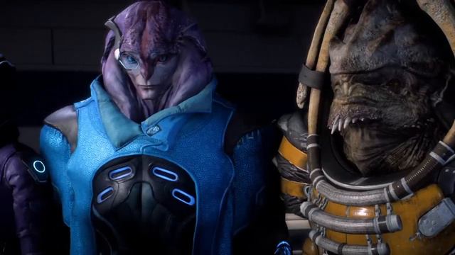 Mass Effect: Andromeda Epilogue FRyder/Peebee with Crew смотреть онлайн