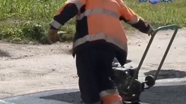 Ремонт дороги в районе ул. Пограничная. Светогорск смотреть онлайн