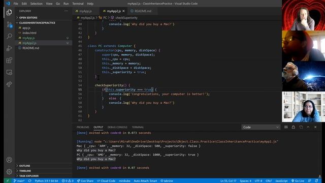 quickly making a class and two child elements in JavaScript смотреть онлайн