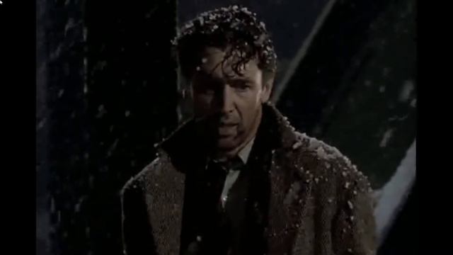 Qué bello es vivir (1946). Escena de suicidio de George Bailey смотреть онлайн