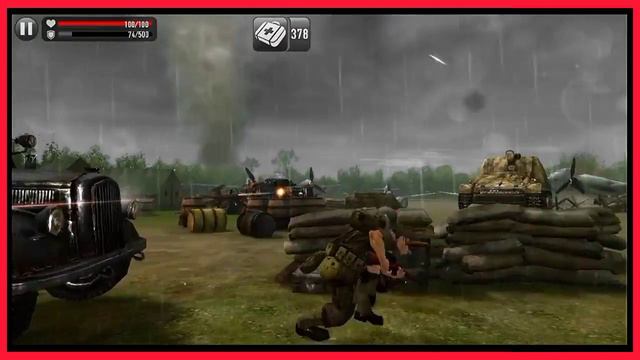 Frontline Commando D Day Omaha Hard Level Gameplay | Omaha D Day | #dday