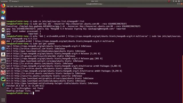 MongoDB Community Server Install Ubuntu смотреть онлайн