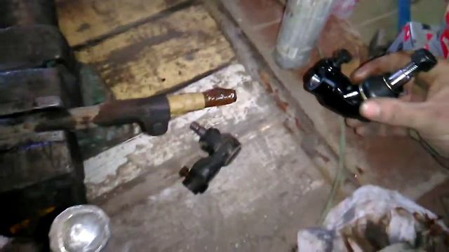 Замена шаровых опор, рулевых наконечников, стоек стабилизатора Daewoo Nexia . смотреть онлайн