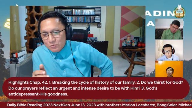 DBR 2023 Next Generation 06/13/23 Psalms 41-45 смотреть онлайн