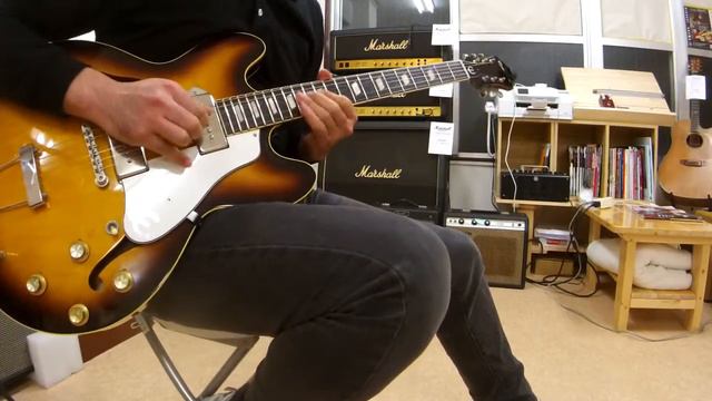 epiphone Casino Vintage Made In Japan Clean смотреть онлайн