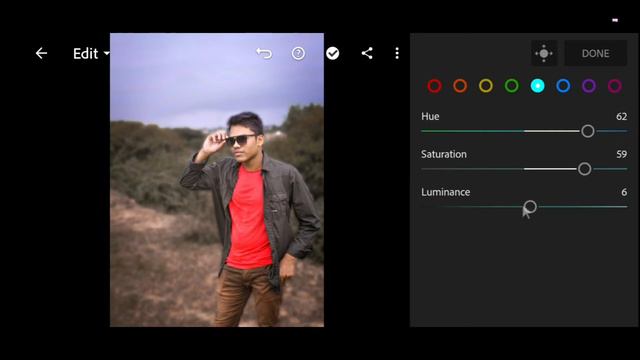 Blue effects editing tutorial with lightroom/moody blues preset lightroom смотреть онлайн