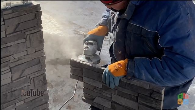 Реконструкция брусового дома часть 5. Отделка фасада дома. смотреть онлайн