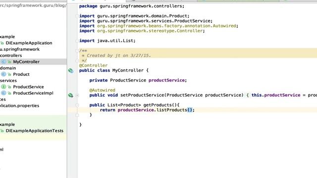 Dependency Injection with Spring Code Review смотреть онлайн