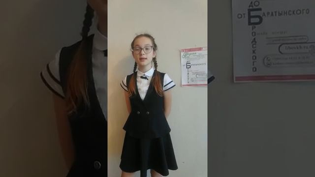 Зайцева Елизавета, 12 лет, С. Чёрный 'Чуткая душа' смотреть онлайн