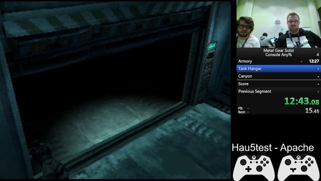 Metal Gear Solid - 2 player 1 controller - Emu - Disc 1 - Easy in 27:53 RTA смотреть онлайн