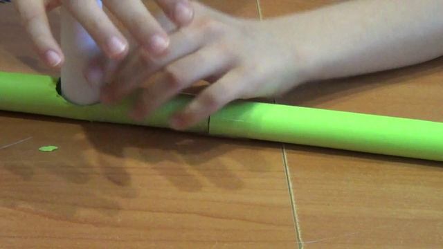 Как сделать тонфу (дубина) из бумаги смотреть онлайн