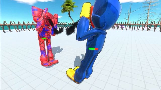 Epic Battle Creppy Monsters vs Spiderman Itself - Animal Revolt Battle Simulator смотреть онлайн