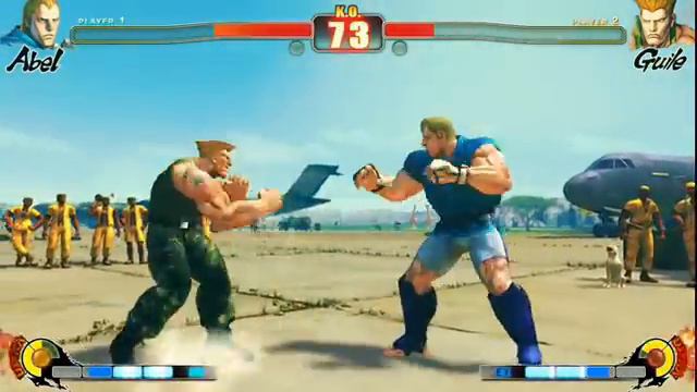 Abel vs. Guile Street Fighter 4 смотреть онлайн