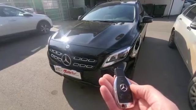 Merсedes GLA250 установка модуля автозапуска в Мастер Вольт Ижевск