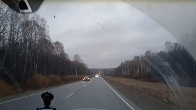 Дорога Уфа - Сим. Трасса М-5. Загруженная трасса. Едем к родителям. смотреть онлайн
