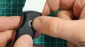 Как развальцевать трубки на рукояти ножа