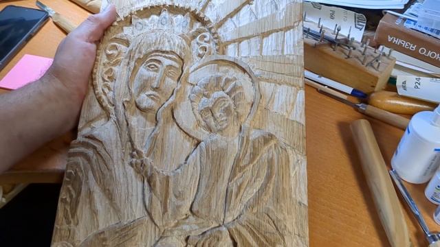 Художник показывает, как вырезать иконы из дерева своими руками. смотреть онлайн
