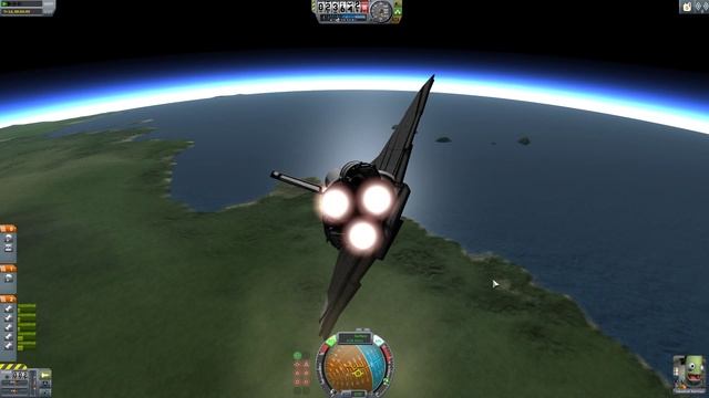 Kerbal Space Program: Посадка шаттла смотреть онлайн