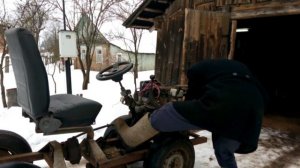 проба трактора переломки из оки
