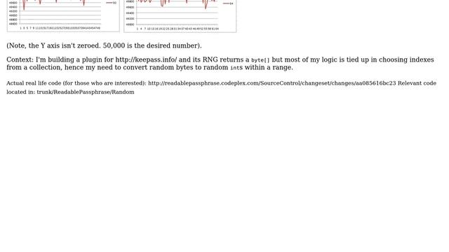 Code Review: Algorithm to convert random bytes to integers (2 Solutions!!) смотреть онлайн
