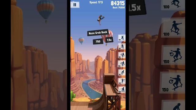 World record in game Flip Skater 1.200.000 points смотреть онлайн