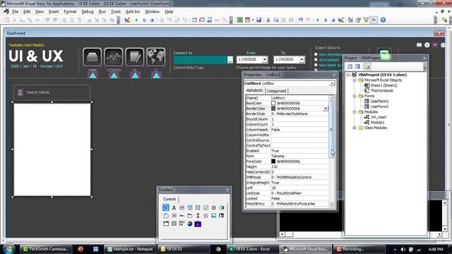 VBA UI UX-3: Advanced Autocomplete Suggestions, Predictive Search For Excel UserForm