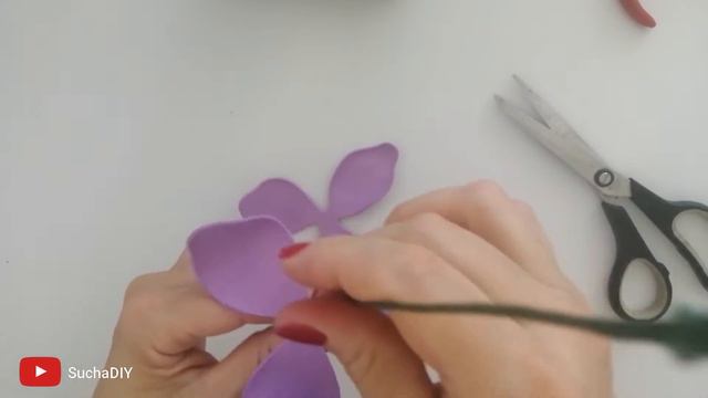 🌹🌹 FLORES en Foami (SIN MOLDES) ✂ TULIPANES fáciles de hacer / DIY смотреть онлайн
