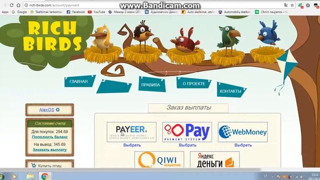 RICH BIRDS, Заработок на яйцах – ЧЁРНЫЙ СПИСОК или нет смотреть онлайн