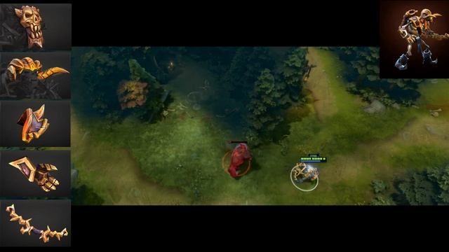 Dota 2: Store - Clinkz - Crypt Guardian's Set смотреть онлайн