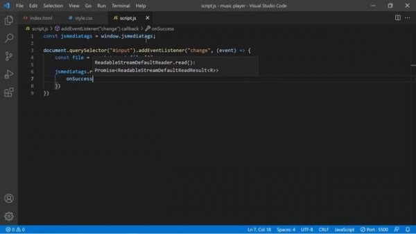 JavaScript - How to Extract Metadata from Music Files with JavaScript using jsmediatags