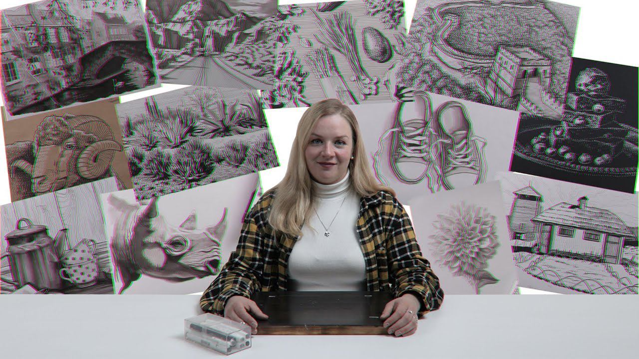 Промо онлайн-курса «Скетчинг маркерами. Монохром» смотреть онлайн