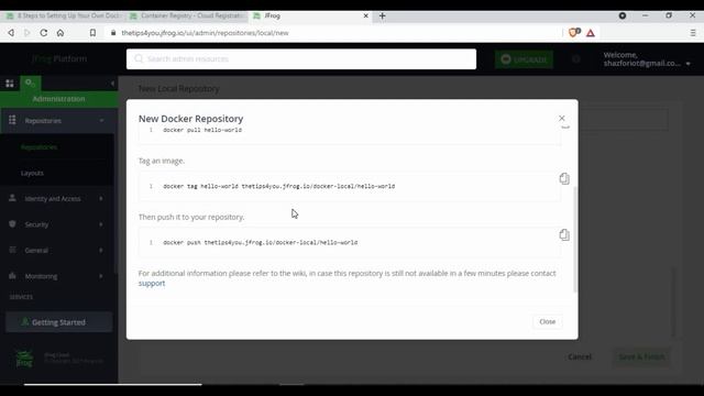 How to set up a Private Docker Registry using JFrog Artifactory | Docker Tutorial For Beginners смотреть онлайн