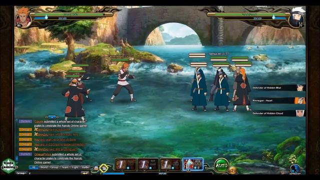GNW Kankuro, Kazekage Gaara, Gakido and Earth Main 'Will it Work?' | Naruto Online смотреть онлайн
