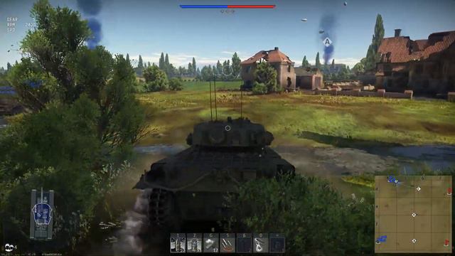 War Thunder (No Commentary) Gameplay: Grinding out my Centurion Mk1 смотреть онлайн
