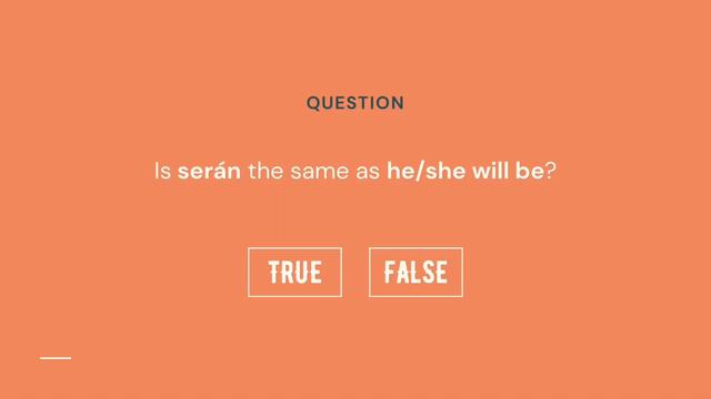 TO BE-SER: Spanish Irregular Verb Conjugation Quiz |Future Tense Practice смотреть онлайн