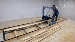 Угловая дисковая пилорама Лесник 450У