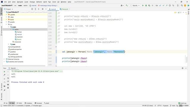 Java to Kotlin #11 - Kotlin Class Constructors смотреть онлайн