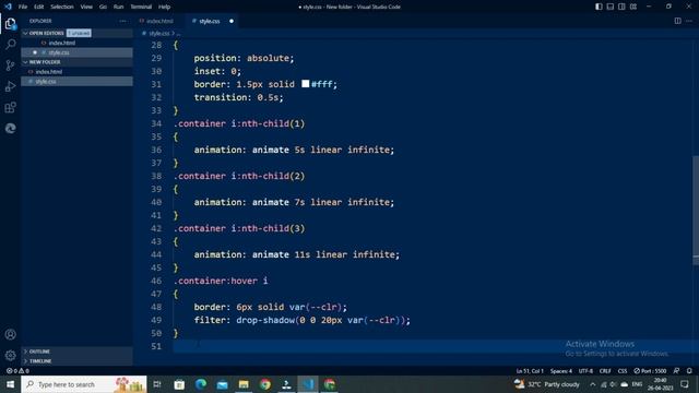 How to Make Animated Login Form using HTML & CSS Step by step Tutorial | Web Development Tutorial смотреть онлайн