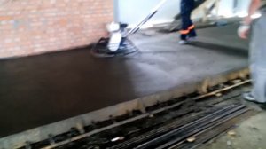 Финишная затирка топпинга лопастями вертолета. Этап 2