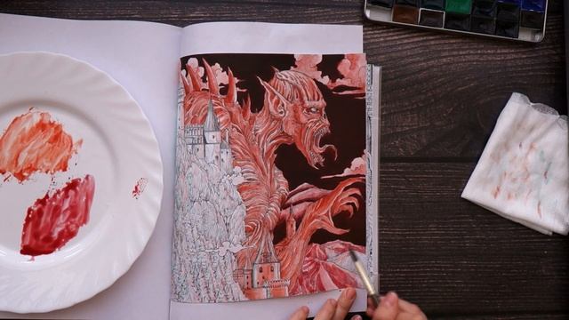 ТЭГ: Привычки колориста // Speedcoloring 