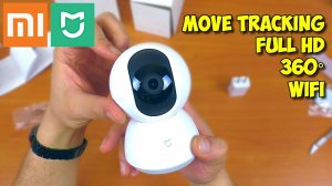 ? ПОВОРОТНАЯ WIFI КАМЕРА XIAOMI ? ВИДЕОНАБЛЮДЕНИЕ НА 360 ГРАДУСОВ